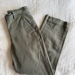 Everlane Green Chinos Lightweight Cotton